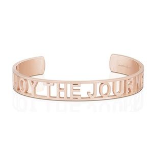 NWT RoseGold enjoy the journeyMantra Brand braclet